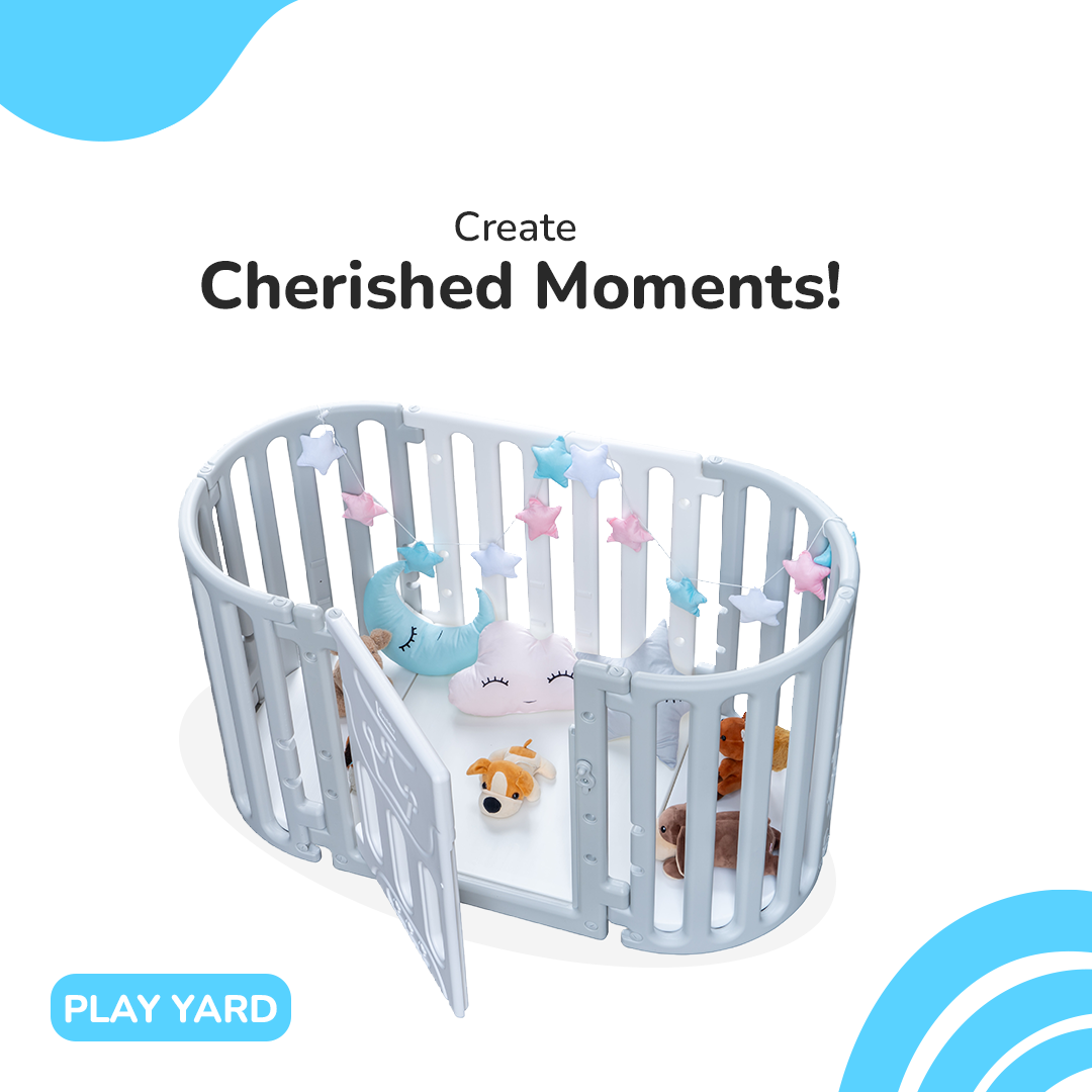Alex Daisy Jasper Multifunction Baby Crib/Baby Cot (with Mattress / 0-12 Years)