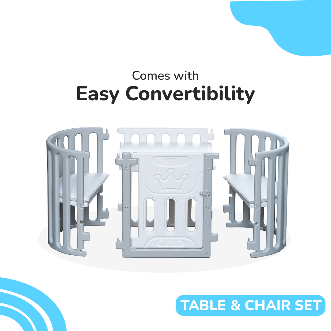 Alex Daisy Jasper Multifunction Baby Crib/Baby Cot (with Mattress / 0-12 Years)