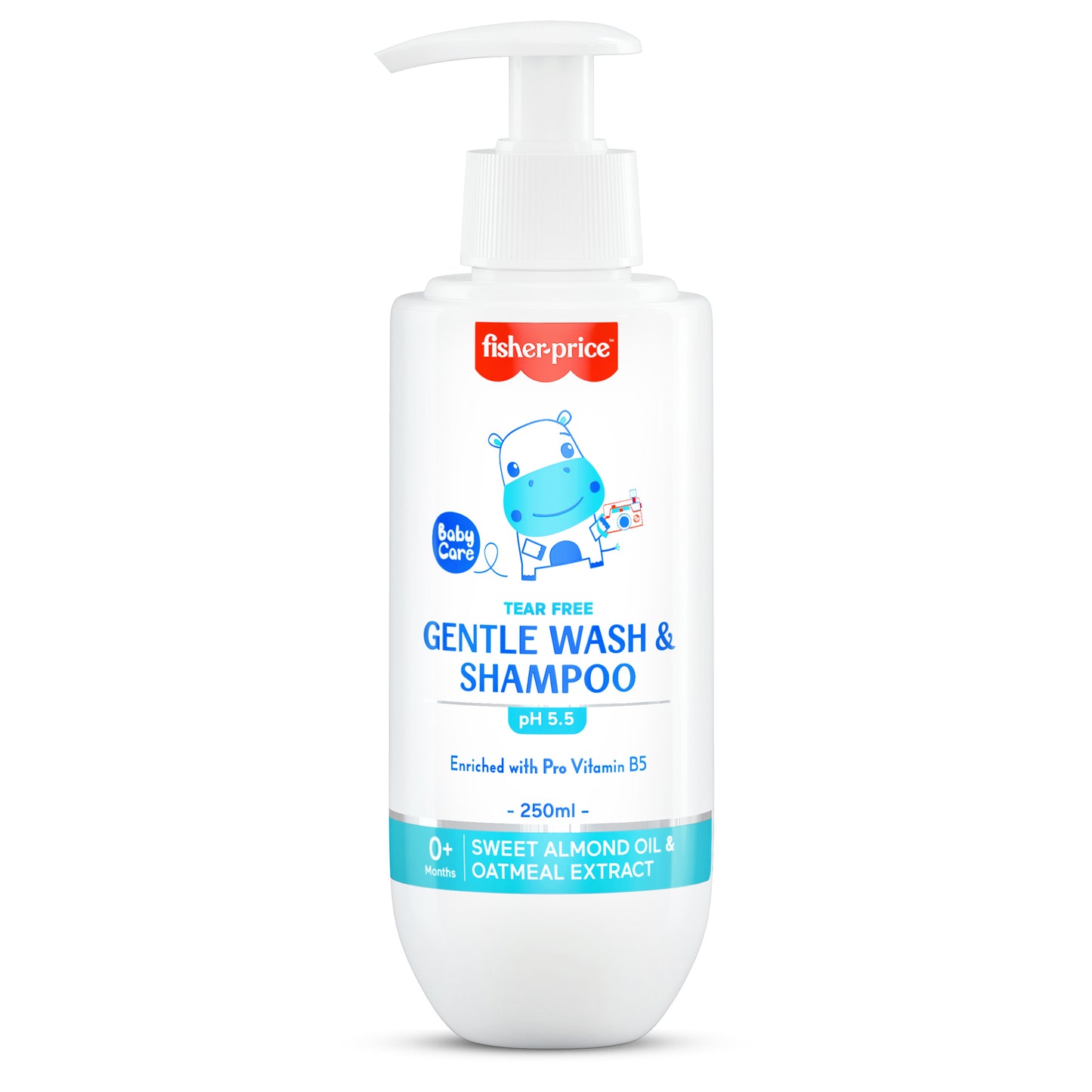 Fisher-Price Baby Care Gentle Wash & Shampoo 250ml