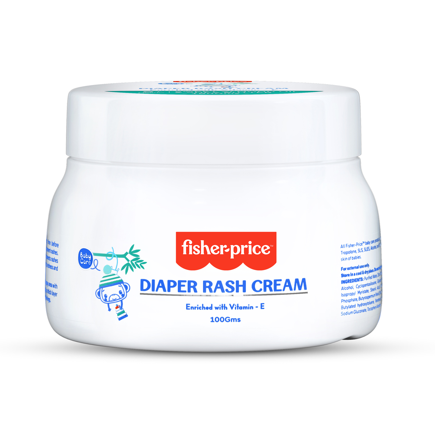 Fisher-Price Baby Care Diaper Rash Cream 100g