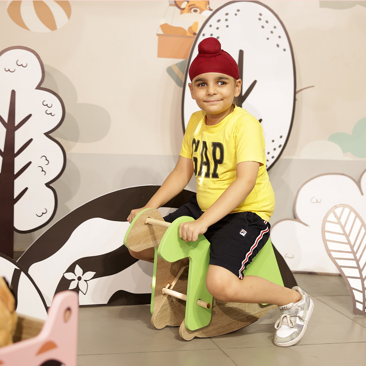 Alex Daisy Rocking Horse, a Ride-on Toy for Kids Aged 1-5 Years