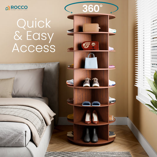 Rocco 360° Rotating Shoe Rack