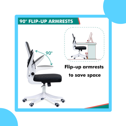Alex Daisy Flexo Ergonomic Office Chair/Study Chair/Computer Chair (without Headrest)
