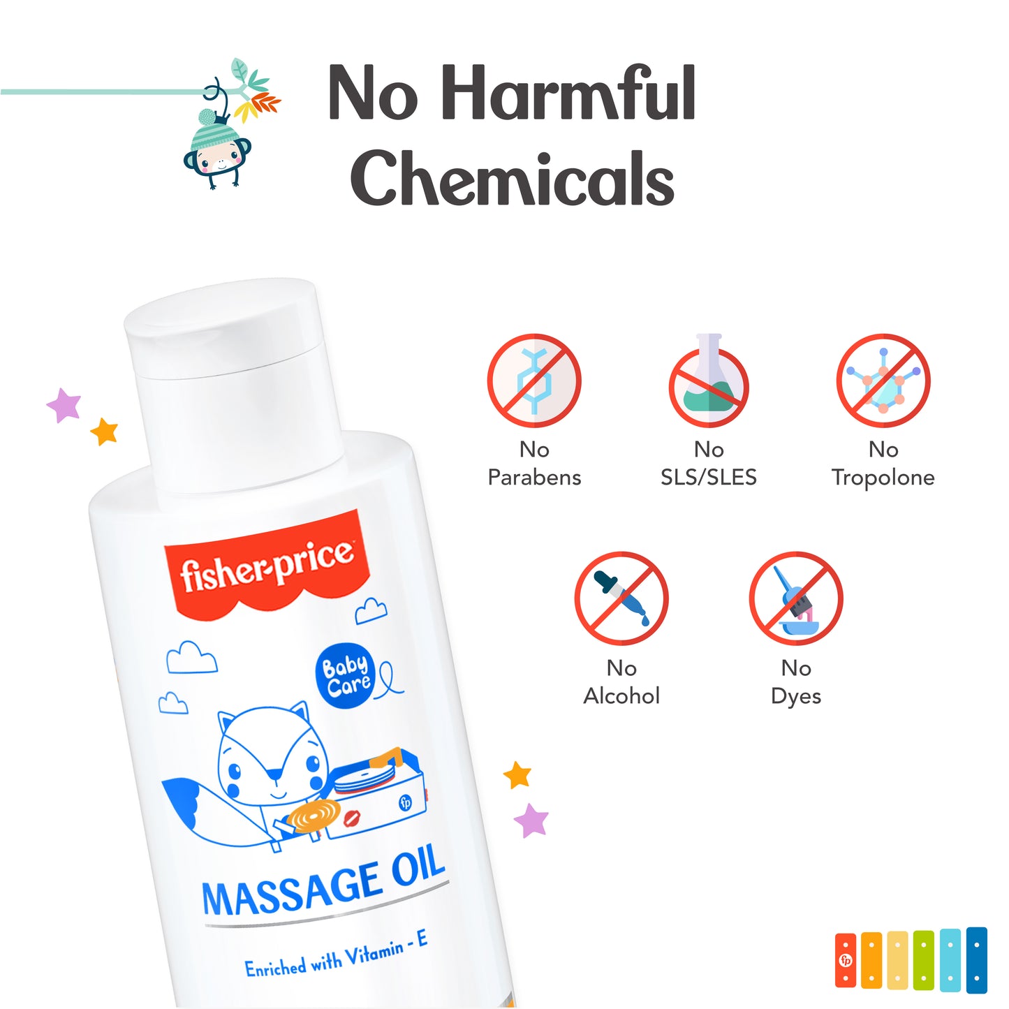 Fisher-Price Baby Care Massage Oil 150ml