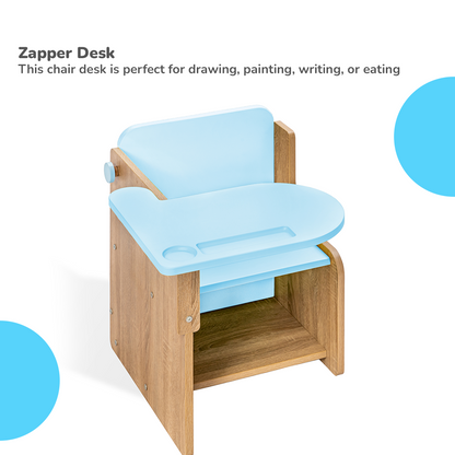 Alex Daisy Engineered Wood Zapper Desk Chair For Kids