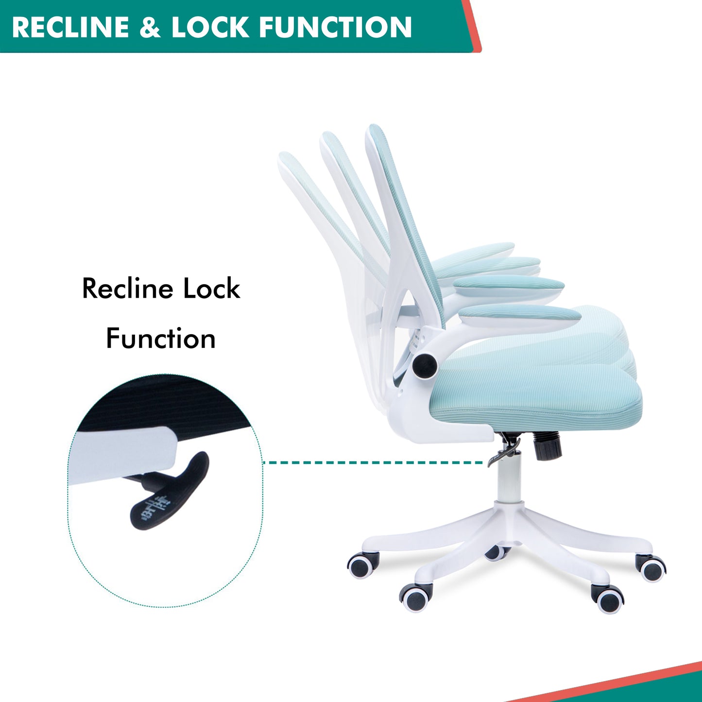 Alex Daisy Flexo Ergonomic Office Chair/Study Chair/Computer Chair (without Headrest)