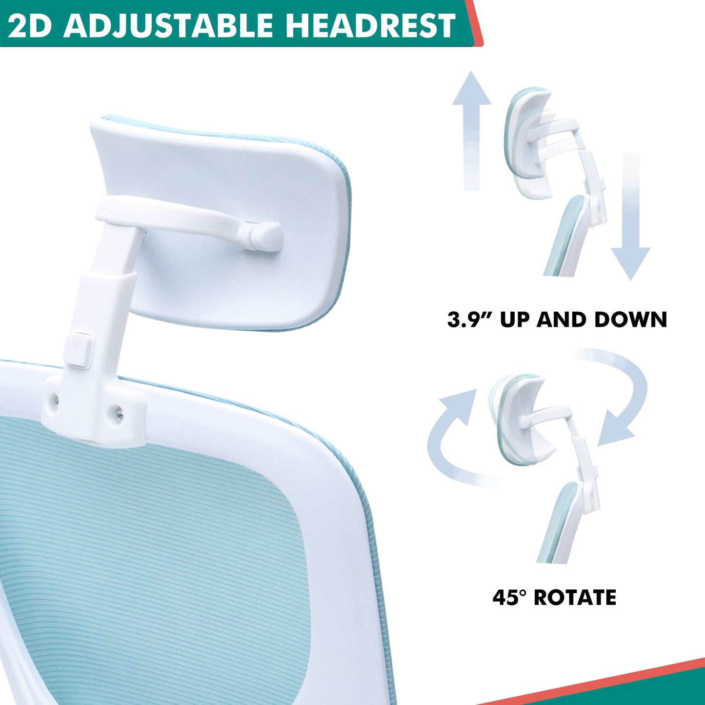 Alex Daisy Flexo Ergonomic Office Chair/Study Chair/Computer Chair (without Headrest)