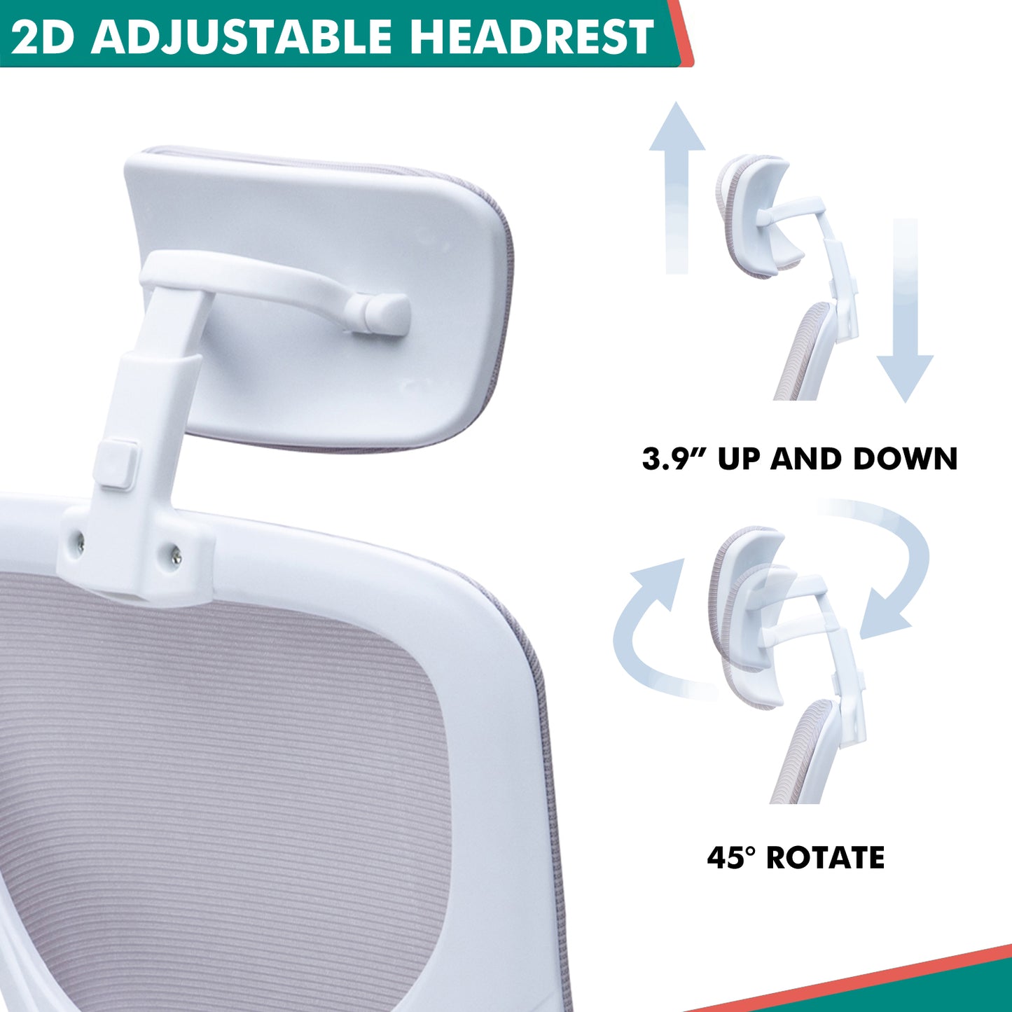 Alex Daisy Flexo Ergonomic Office Chair/Study Chair/Computer Chair (without Headrest)
