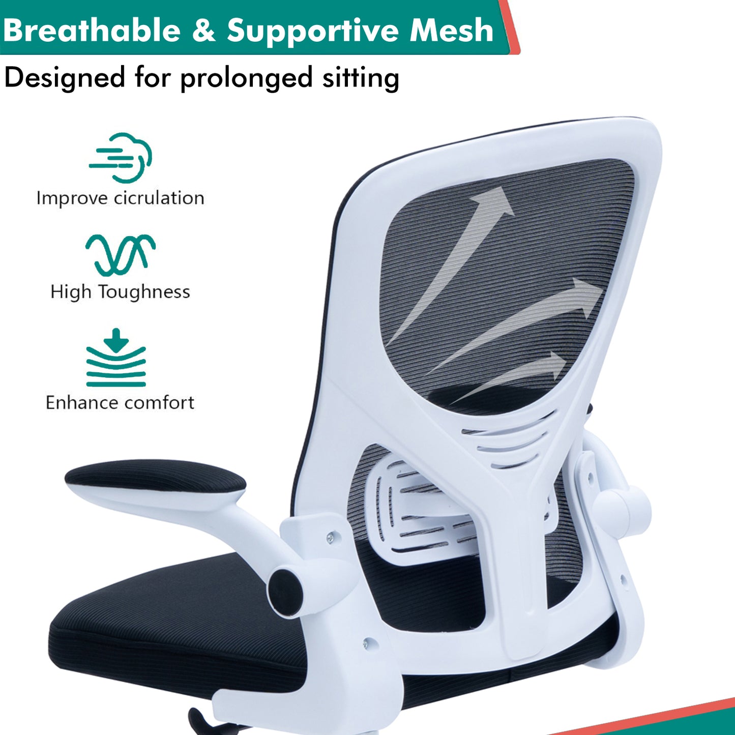 Alex Daisy Flexo Ergonomic Office Chair/Study Chair/Computer Chair (without Headrest)