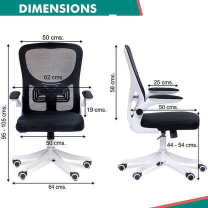 Alex Daisy Flexo Ergonomic Office Chair/Study Chair/Computer Chair (without Headrest)
