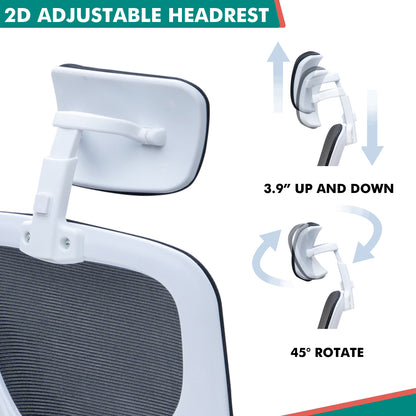 Alex Daisy Flexo Ergonomic Office Chair/Study Chair/Computer Chair (without Headrest)