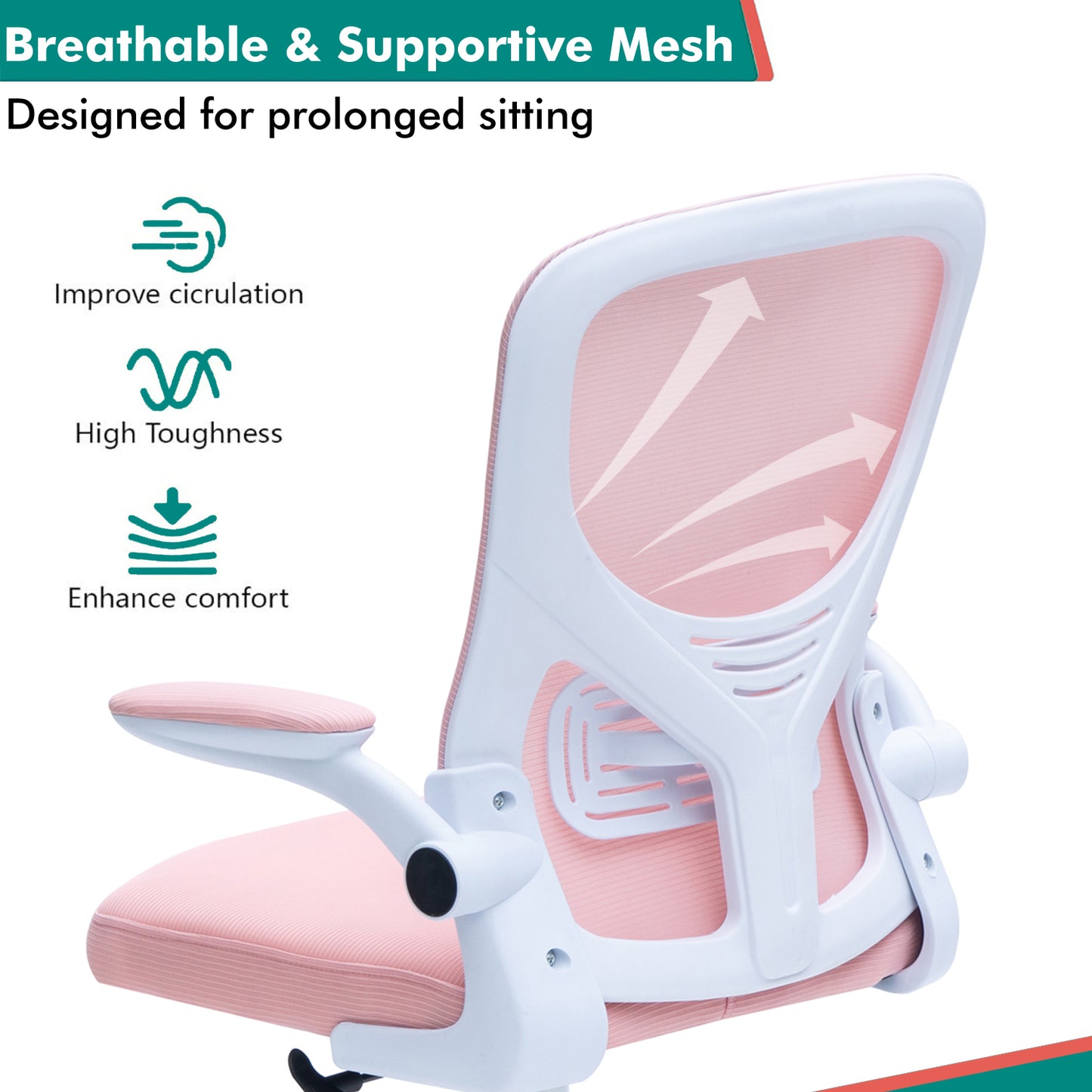 Alex Daisy Flexo Ergonomic Office Chair/Study Chair/Computer Chair (without Headrest)