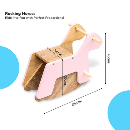 Alex Daisy Rocking Horse, a Ride-on Toy for Kids Aged 1-5 Years